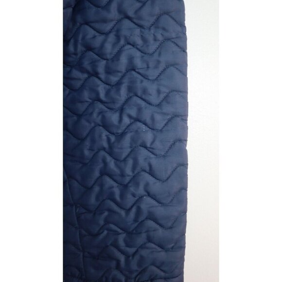 VINTAGE 70'S BLUE QUILTED INSULATED COVERALL SNOWSUIT - Picture 6 of 11